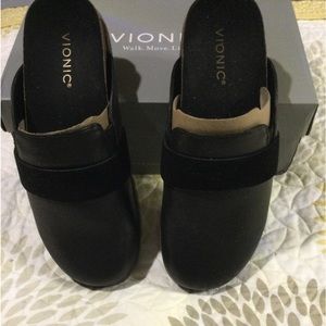 Vionic black clogs sz. 9.5